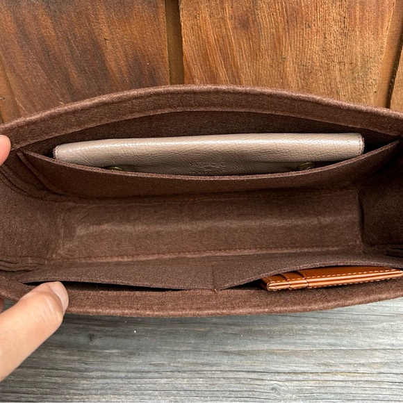 Felt insert bag organizer for Vintage Coach Ergo 9033, 9025 - Picture 4 of 6